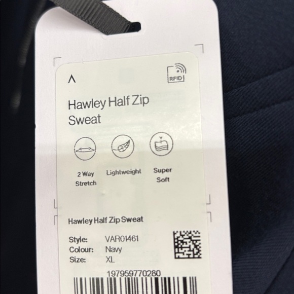 NWT Varley Hawley 1/2 Zip Navy Women’s Sweater - Picture 11 of 11